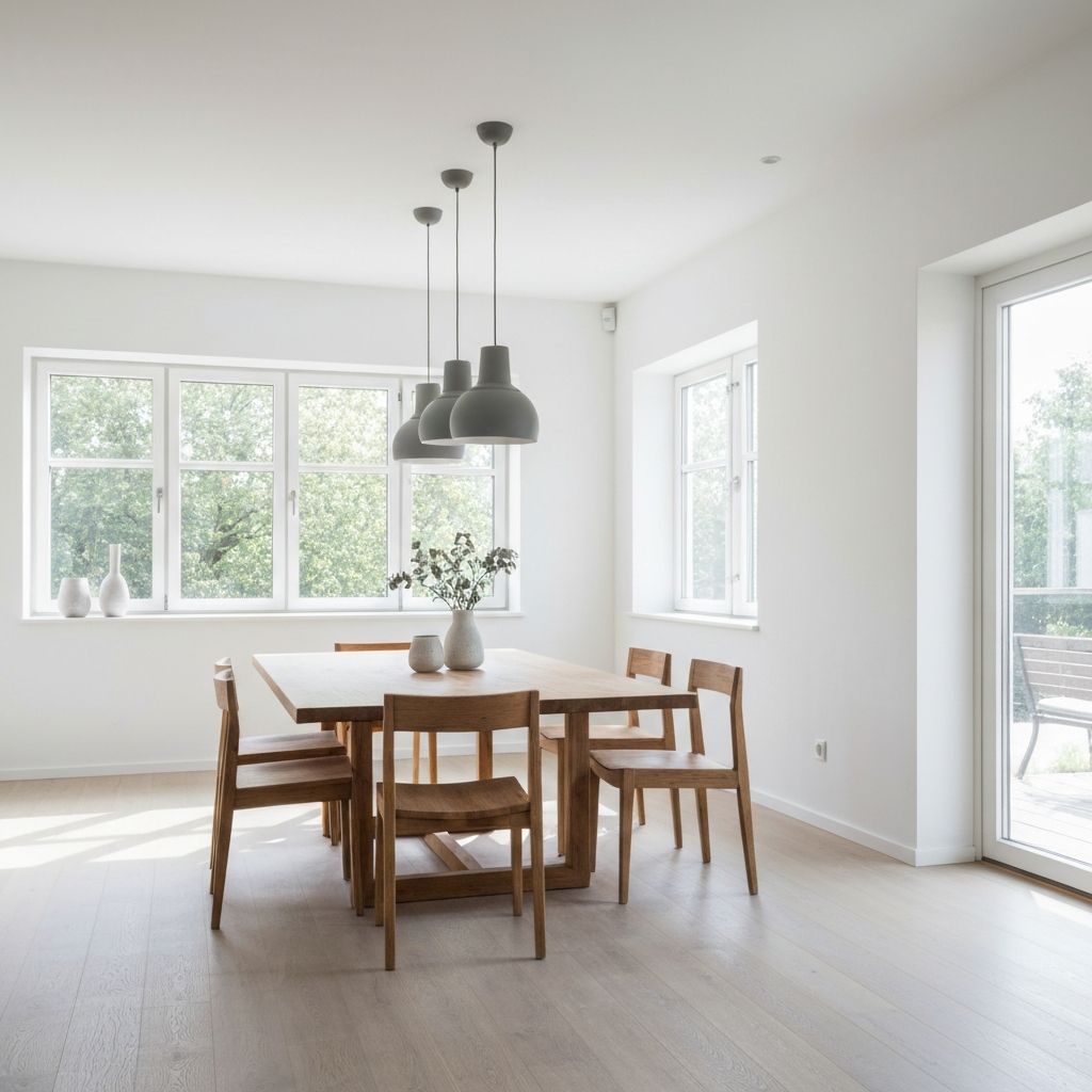 Modern interior design showcase